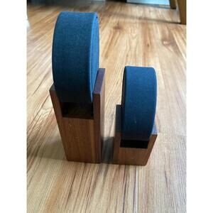 Set of 2 Brand New ORIS watch display stands complete with plinth & watch grip